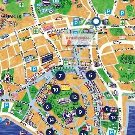 Sweet In The Center Lägenhet